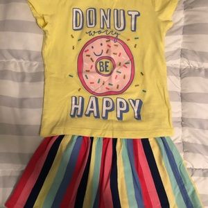 Carters shirt & skort